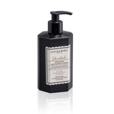 Atelier Rebul Istanbul Hand- en bodylotion 250 ml zwarte pompfles