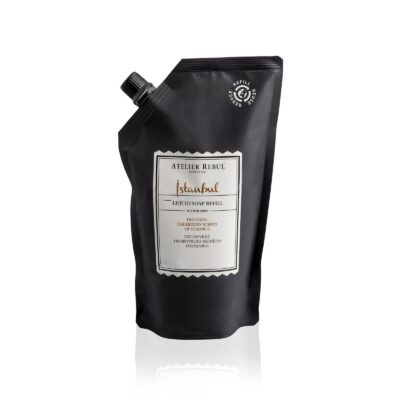 Atelier Rebul Istanbul Handzeep navulling 500 ml zwarte navulzak