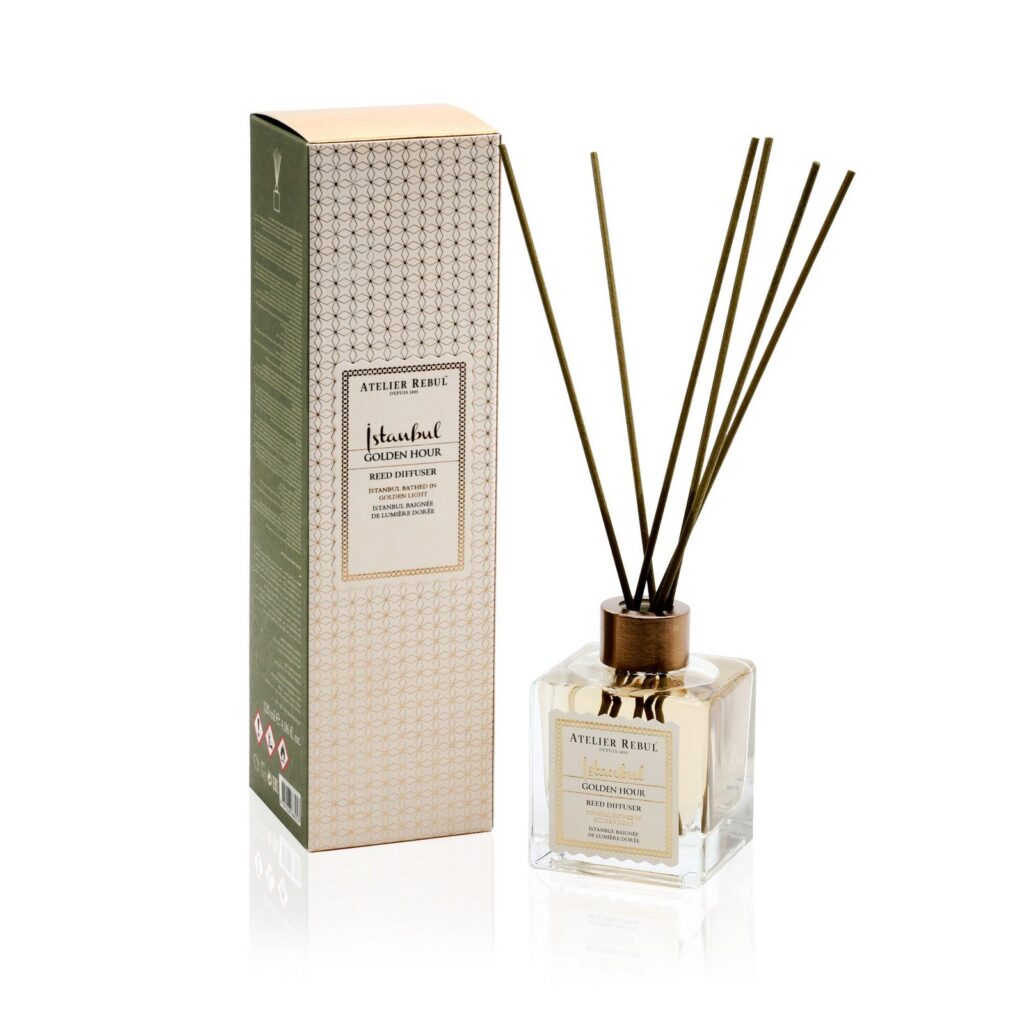 Atelier Rebul Istanbul Golden Hour Geurstokjes van 120 ml met stokjes in de fles