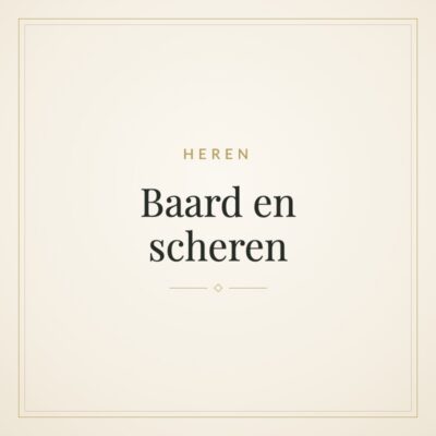 Baard en scheren