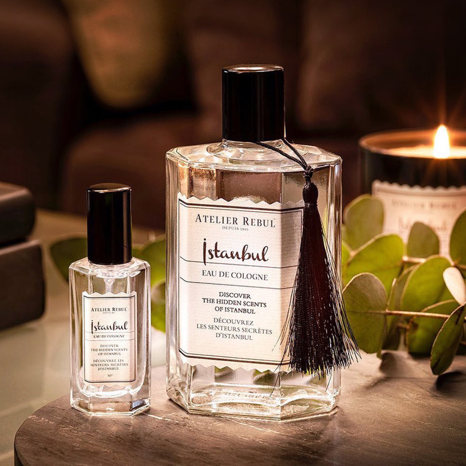 Atelier Rebul Istanbul Eau de Cologne 250 ml in gebruik