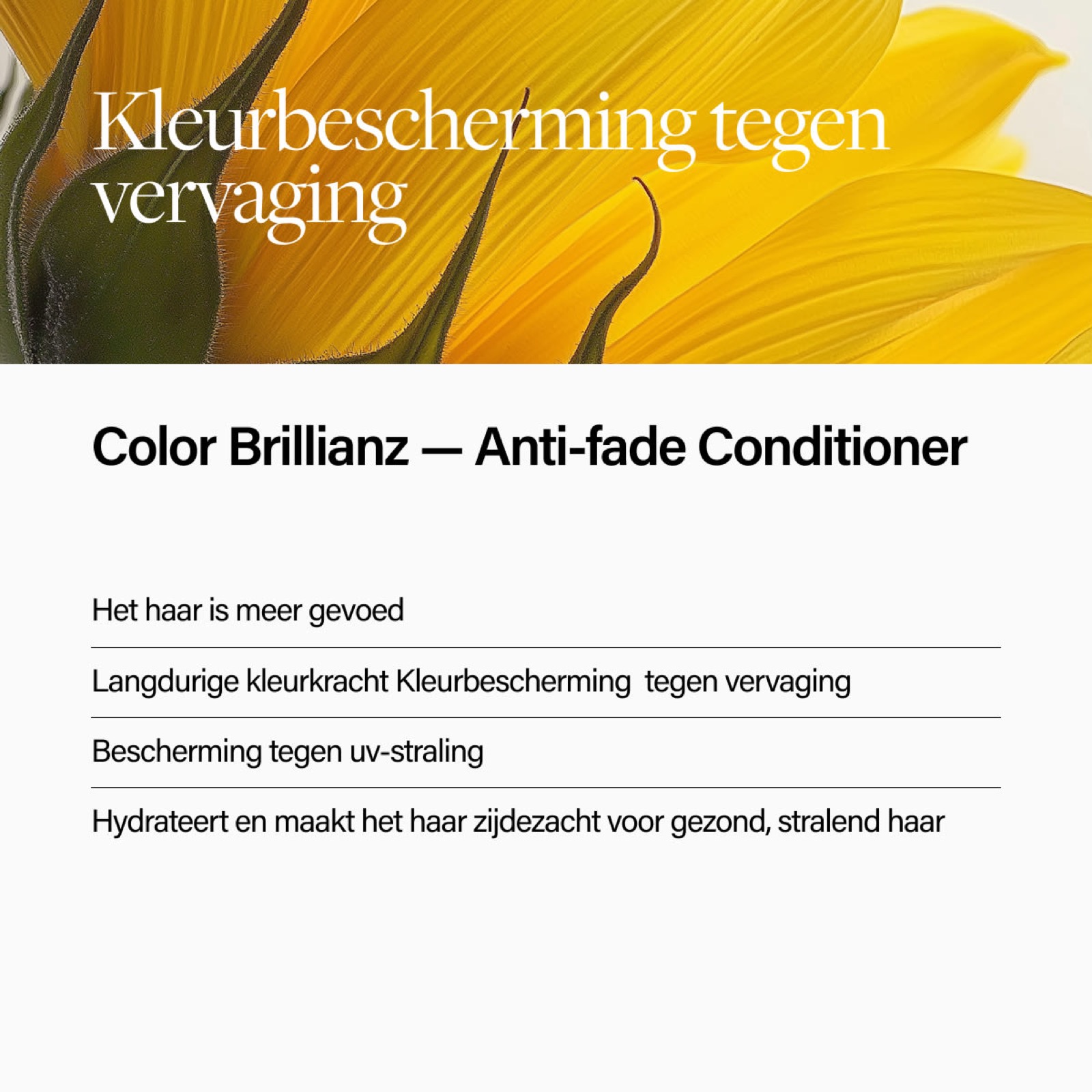 Sfeerbeeld van de Keune Color Brillianz Conditioner voor gekleurd haar