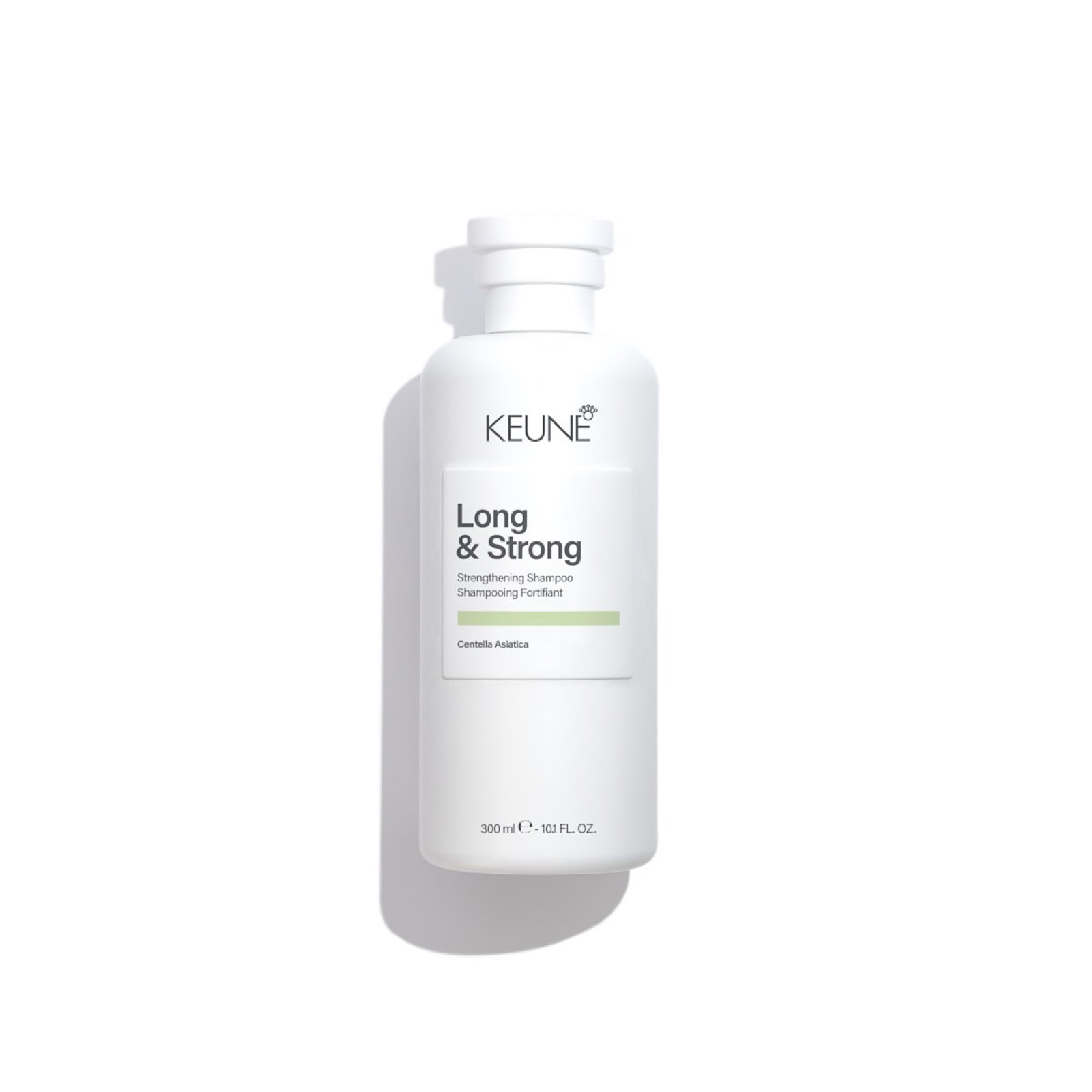 Keune Long & Strong Shampoo 300 ml fles tegen witte achtergrond