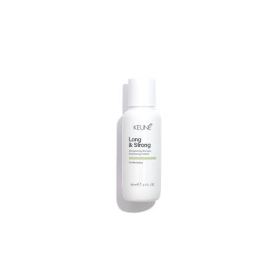 Keune Long & Strong Shampoo 80 ml reisflesje tegen witte achtergrond