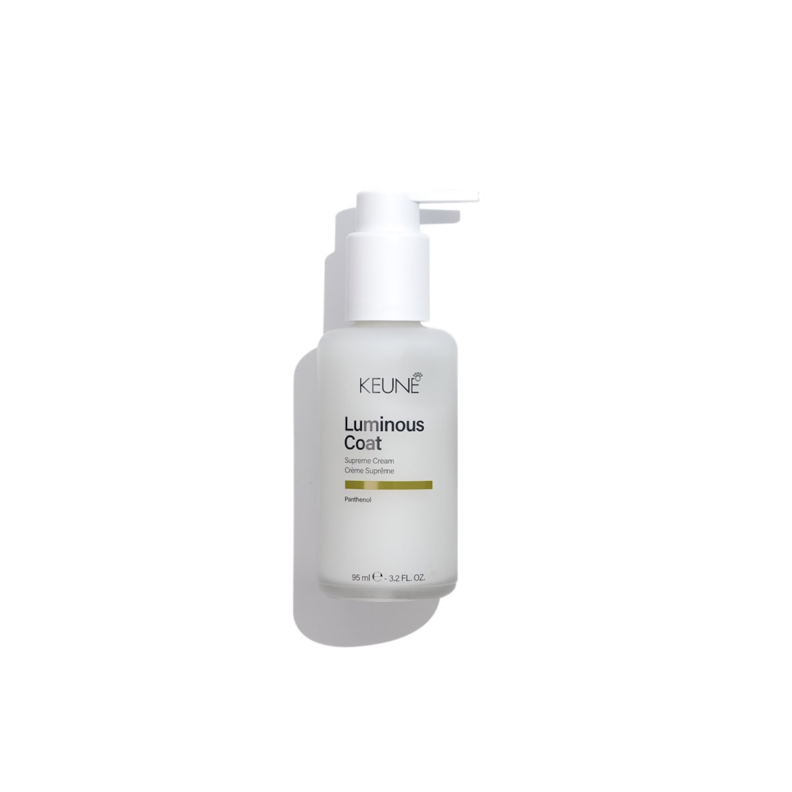 Keune Luminous Coat Supreme Cream 95 ml flacon tegen witte achtergrond