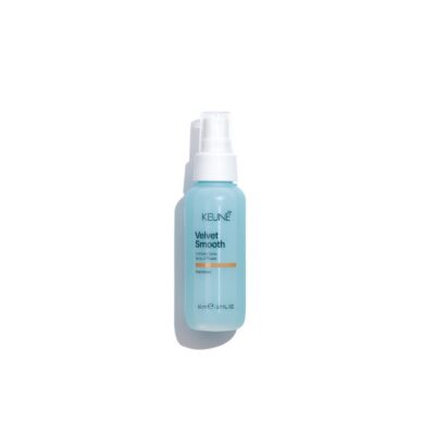 Keune Velvet Smooth 2-Phase Spray 80 ml, vrijstaande productfoto van het reisflesje
