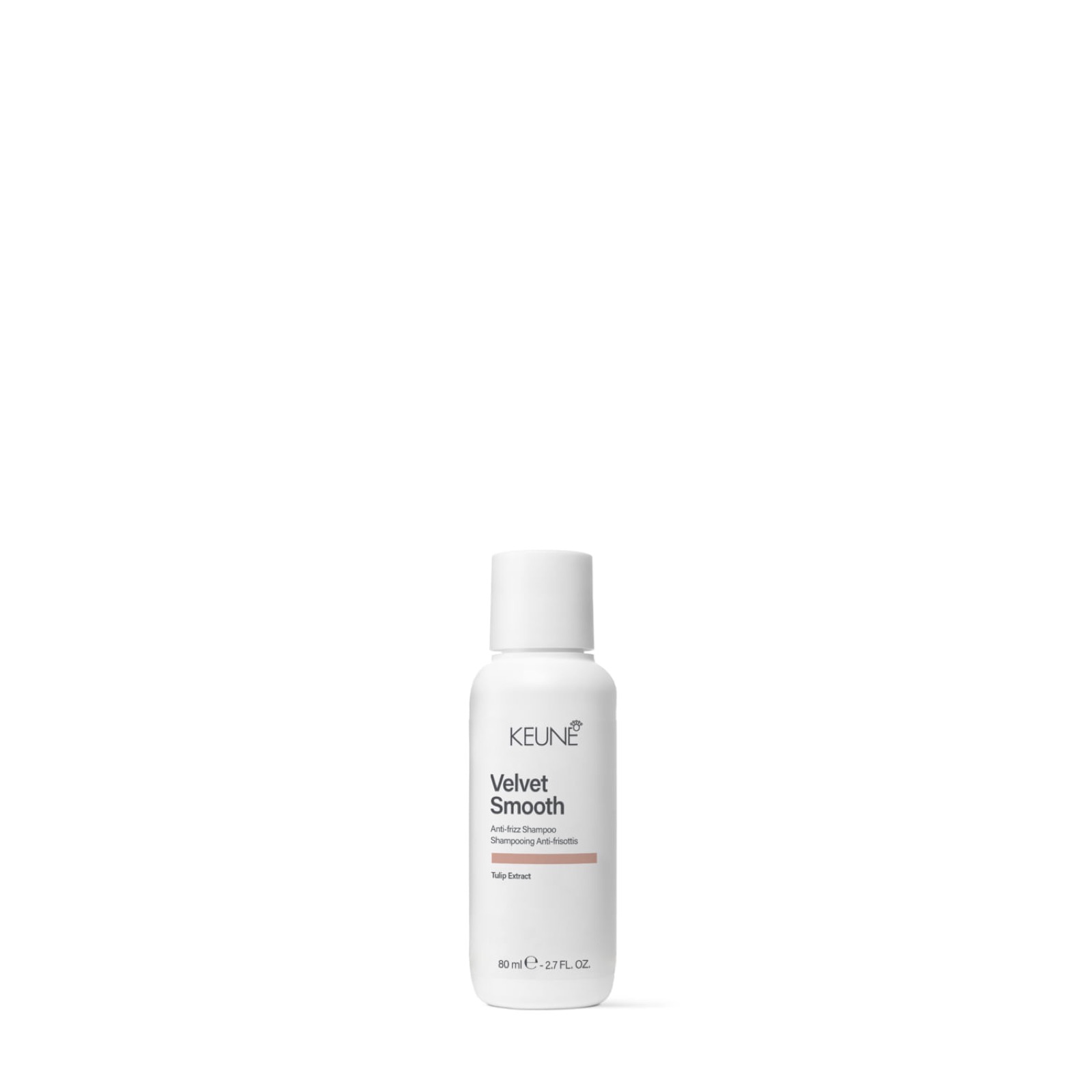 Keune Velvet Smooth Anti-Frizz Shampoo in reisformaat, extra productfoto